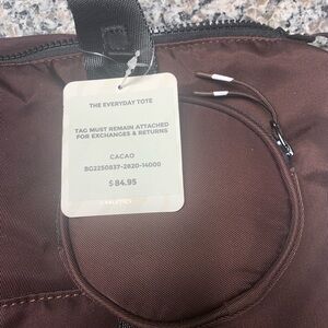 Fabletics The Everyday Tote in Cacao - Women's Bag